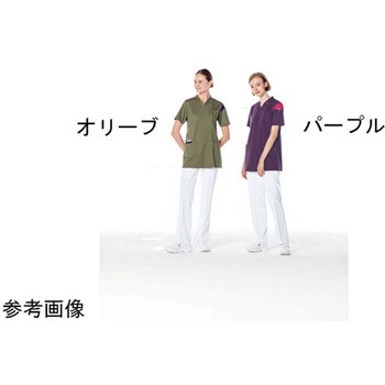 男女兼用スクラブ パープル RF-5472シリーズ ナガイレーベン