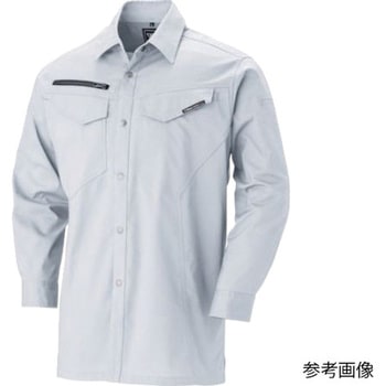 長袖シャツ シルバーグレー 1693-22シリーズ ジーベック