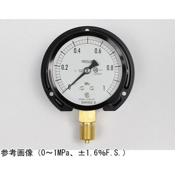 普通形圧力計(Φ75)立形B枠 耐振用 AC20-231シリーズ 長野計器