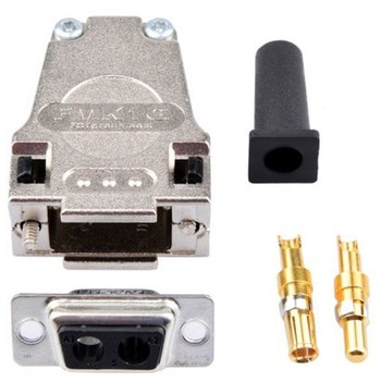 D-subコネクタ 2極 オス/メス ケーブルマウント FCT - A MOLEX COMPANY