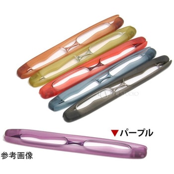 老眼鏡 折りたたみ ポッドリーダー パープル SG-01PLシリーズ I.L.K(池田レンズ工業)