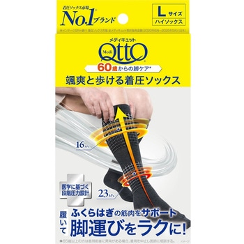 メディキュット さっそうと歩ける着圧ソックス ドクターショール