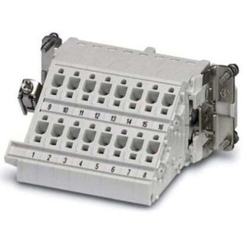 ヘビーデューティパワーコネクタ 16極 16A 500 V 1袋 5個入 フエニックス・コンタクト
