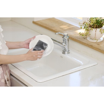 パックスナチュロン キッチンスポンジ 2個組 (ブラック) - パックスナチュロン