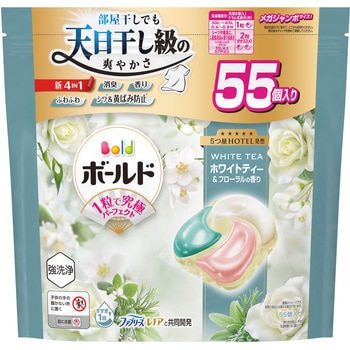 ボールドジェルボール4D 心弾けるホワイトティー&フローラルの香り P&G