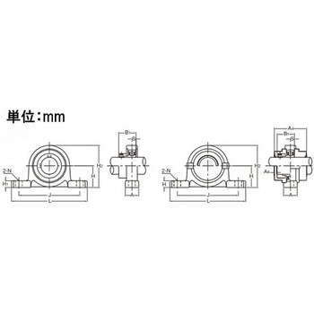 ピロー形ユニット EA966NHシリーズ - エスコ