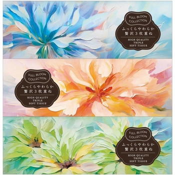 FULL BLOOM COLLECTIONぜい沢3枚重ねティシュ FULLBLOOM COLLECTION