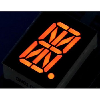 0.8 Inch 16 Segment LED Amber - Common Cathode Seeed Studio