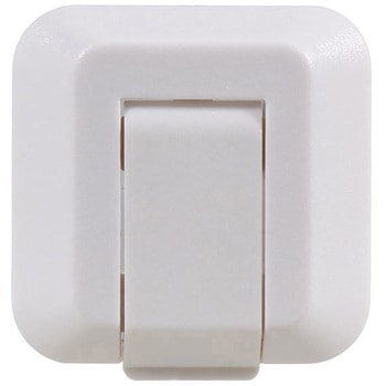 ロック式コンセントキャップアース ロック機能 いたずら防止  つまみにくい山なり形状  コンセントに馴染む、目立たない色とデザイン 2P・接地2P 共通タイプ ELPA