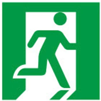 LED誘導灯用表示板【本体別売】 日立