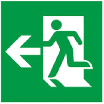LED誘導灯用表示板【本体別売】 日立