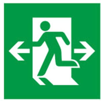LED誘導灯用表示板【本体別売】 日立