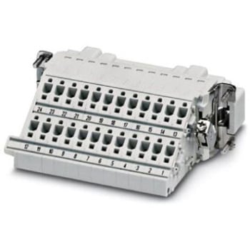 電源アダプタ 24極 16A 500 V ac 1袋 5個入 フエニックス・コンタクト