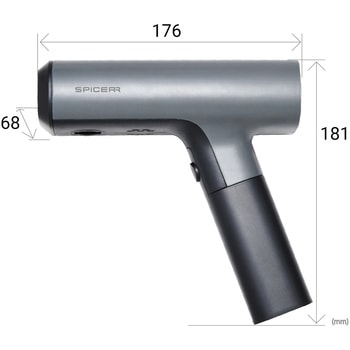 SPICERR ポケッタブル高圧洗浄機 SWU-201(BK) SYGN HOUSE(サインハウス)