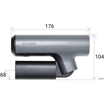 SPICERR ポケッタブル高圧洗浄機 SWU-201(BK) SYGN HOUSE(サインハウス)