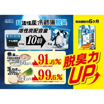 超活性炭冷蔵庫脱臭 ウエ・ルコ