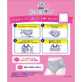 ソフィおでかけ交換ショーツ ユニ・チャーム