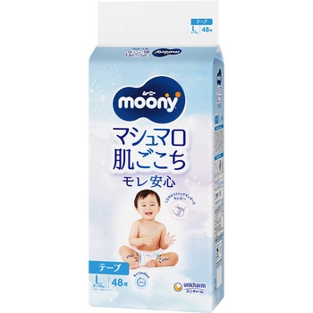 ムーニーマシュマロ肌ごこちモレ安心L ユニ・チャーム