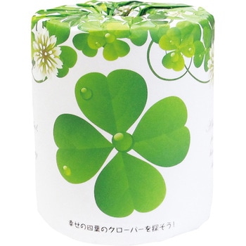幸せの四葉のクローバーを探そう! 林製紙