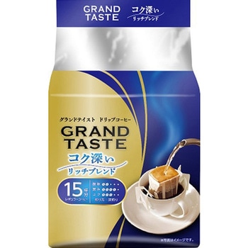 ドリップバッググランドテイスト コク深いリッチブレンド キーコーヒー