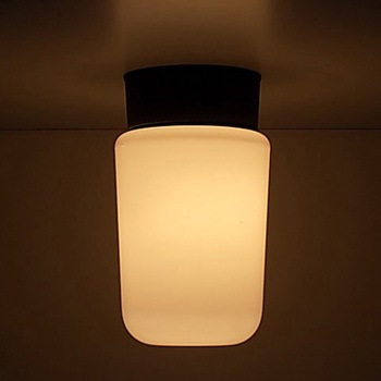 ポリカ製 天井直付照明器具 丸コップ - 栄興電器