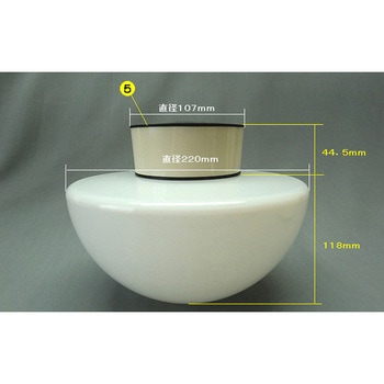 ポリカ製 天井直付照明器具 半球 - 栄興電器