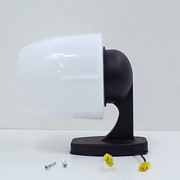 ポリカ製 壁面直付照明器具 コップ大 栄興電器