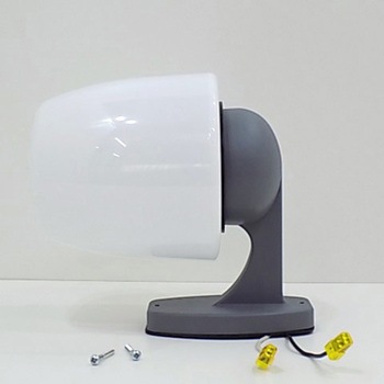 ポリカ製 壁面直付照明器具 コップ大 栄興電器