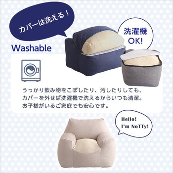 新感覚 クセになるスゴビーズソファ 【NoTTy ノッティ 】 ホームテイスト