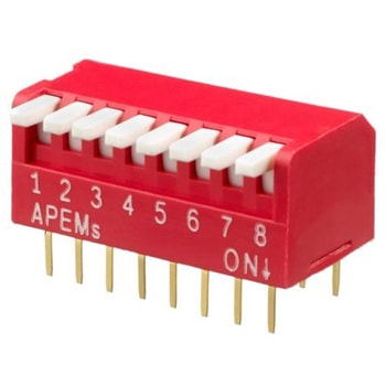 ディップスイッチ ピアノ SPST 1セット 21個入 APEM