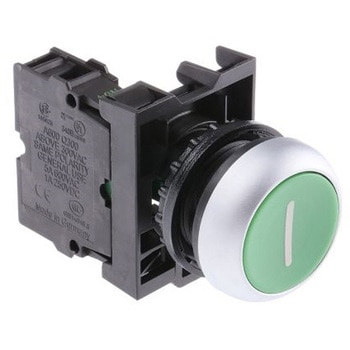 押しボタンスイッチ M22シリーズ 22.5mm 緑 EATON(イートン)