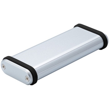 MXB2-4-10SBH シリコンバンド付アルミモバイルケース MXBシリーズ(取付ビス へクサロビュラビス) タカチ電機工業 64360357