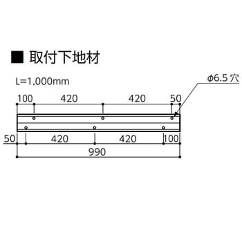 NPC-6565V 柱壁保護材 コーナーガードNPCタイプ 65×65 1本 ナカ工業