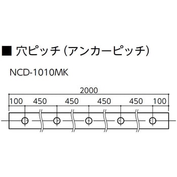 衝撃吸収材 カーストッパーNCD-MKタイプ(スリット入り) ナカ工業