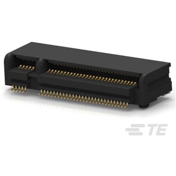 M.2 NGFF 0.5mmピッチ 67極 2列 ライトアングル PCBマウント カードエッジコネクタ 1袋 5個入 TE CONNECTIVITY