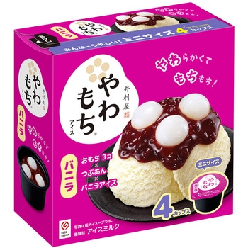 [冷凍]BOXやわもちアイス バニラ 井村屋