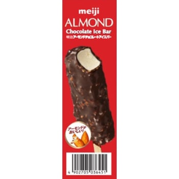 [冷凍]アーモンドチョコレートアイスバー - 明治