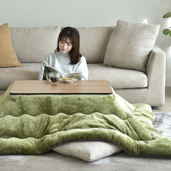 こたつテーブル 80×60cm 長方形 USBポート YAMAZEN(山善)