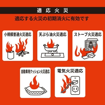 エアゾール式簡易消火具 FIREOUT 消火スプレー - マカン