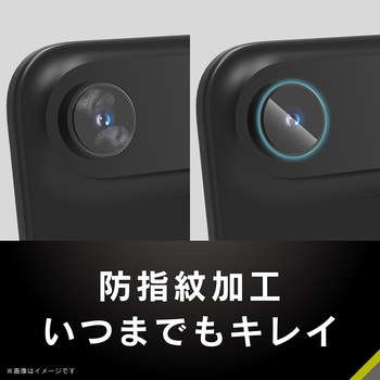 iPhone Air 精密設計ケース専用 スーパークリア レンズ保護ガラス 光沢 Simplism