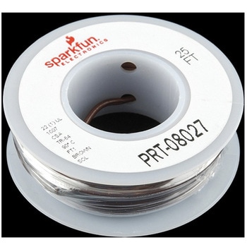 Hook-up Wire - Brown 22 AWG SPARKFUN