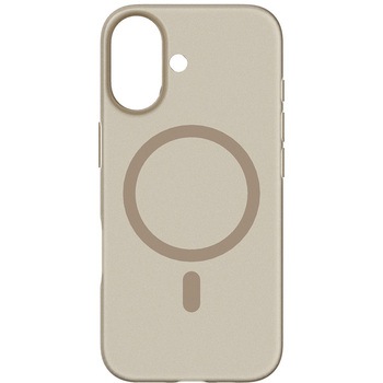 iPhone 17 [Silky Armor] MagSafe対応 シルキータッチケース マットクリアベージュ Simplism