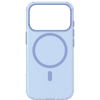 iPhone 17 Pro [Silky Armor] MagSafe対応 シルキータッチケース マットクリアブルー Simplism