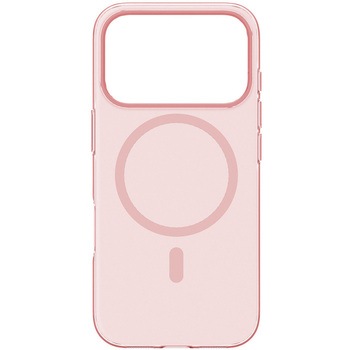 iPhone 17 Pro [Silky Armor] MagSafe対応 シルキータッチケース マットクリアピンク Simplism