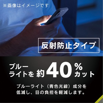 iPhone 17 Pro 衝撃吸収&ブルーライト低減 画面保護フィルム 反射防止 Simplism