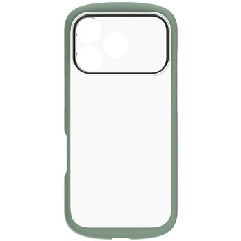 iPhone 17 Pro [LIGHT SHIELD Solid] 超精密設計 衝撃吸収 ハイブリッドクリアケース クリア×ミントグリーン Simplism