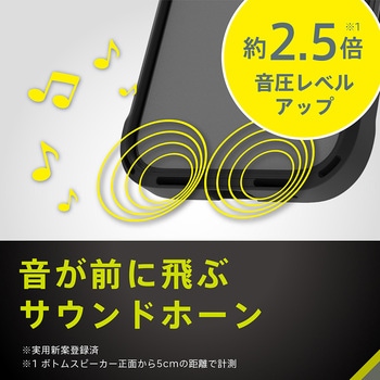 iPhone 17 [GRAV Solid UNLIMITED] 超精密設計 耐衝撃5M ハイブリッドケース クリア×ブラック Simplism