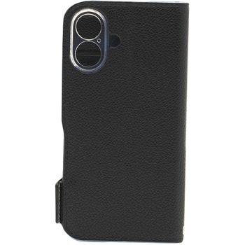 iPhone 17 [FlipNote] 耐衝撃フリップノートケース ブラック Simplism