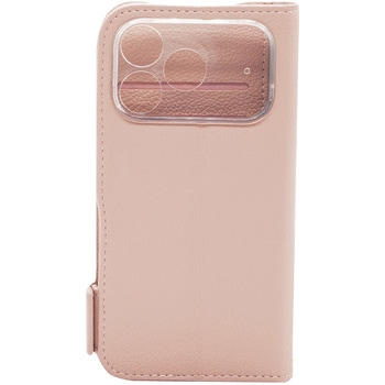 iPhone 17 Pro [FlipNote] 耐衝撃フリップノートケース ピンク Simplism