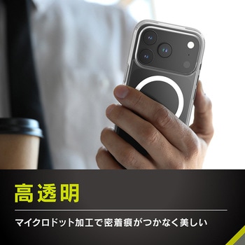 iPhone 17 Pro Max [Turtle FULLSPEC] カメラコントロール&MagSafe対応 ハイブリッドケース ホワイトリング Simplism